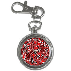 Ribbon Chaos Red Key Chain Watches