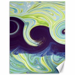 Abstract Ocean Waves Canvas 18  X 24   by digitaldivadesigns