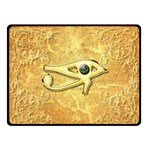 The All Seeing Eye With Eye Made Of Diamond Fleece Blanket (Small) 50 x40  Blanket Front