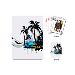 Surfing Playing Cards (mini)  by EnjoymentArt