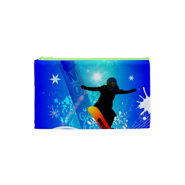 Snowboarding Cosmetic Bag (XS)