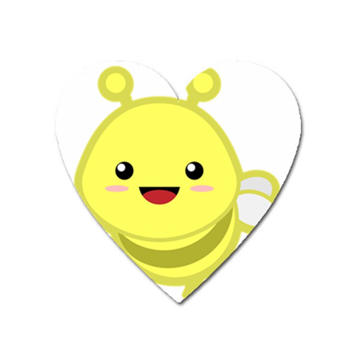 Kawaii Bee Heart Magnet