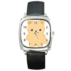 Kawaii Cat Square Metal Watches by KawaiiKawaii