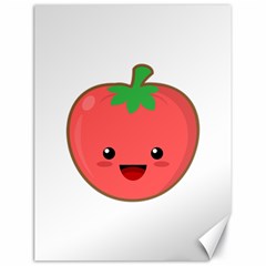 Kawaii Tomato Canvas 18  X 24   by KawaiiKawaii