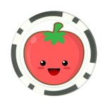 Kawaii Tomato Poker Chip Card Guards Front