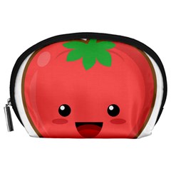 Kawaii Tomato Accessory Pouches (large)  by KawaiiKawaii