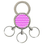 Tree Illustration Gifts 3-Ring Key Chains Front