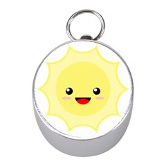 Kawaii Sun Mini Silver Compasses by KawaiiKawaii