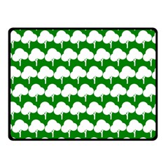 Tree Illustration Gifts Double Sided Fleece Blanket (Small) 