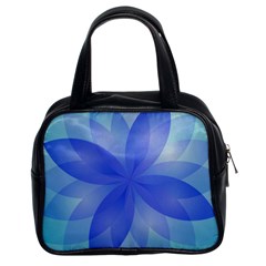 Abstract Lotus Flower 1 Classic Handbags (2 Sides) by MedusArt