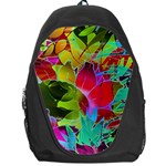 Floral Abstract 1 Backpack Bag Front