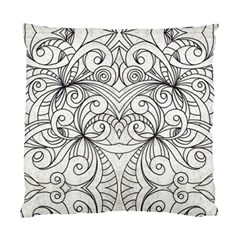 Drawing Floral Doodle 1 Standard Cushion Case (one Side) 