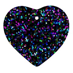 Glitter 1 Ornament (heart) 