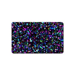 Glitter 1 Magnet (name Card)