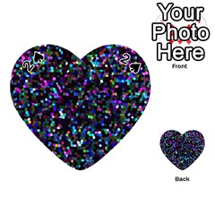 Glitter 1 Playing Cards 54 (heart)  by MedusArt