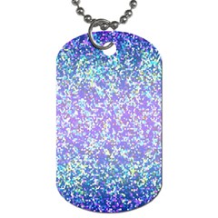 Glitter 2 Dog Tag (one Side)