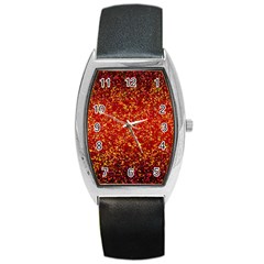 Glitter 3 Barrel Metal Watches by MedusArt