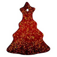 Glitter 3 Christmas Tree Ornament (2 Sides) by MedusArt