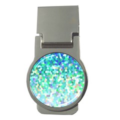 Mosaic Sparkley 1 Money Clips (round) 