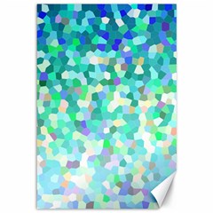 Mosaic Sparkley 1 Canvas 12  X 18   by MedusArt