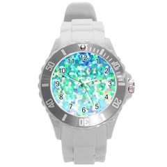 Mosaic Sparkley 1 Round Plastic Sport Watch (l)