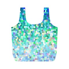 Mosaic Sparkley 1 Full Print Recycle Bags (m)  by MedusArt