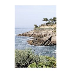 Tenerife,painted Version Shower Curtain 48  x 72  (Small) 