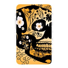 Sugar Skull In Black And Yellow Memory Card Reader