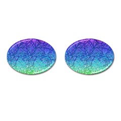 Grunge Art Abstract G57 Cufflinks (oval) by MedusArt