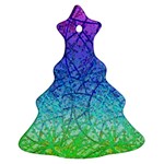 Grunge Art Abstract G57 Ornament (Christmas Tree) Front