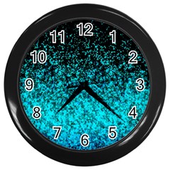 Glitter Dust G162 Wall Clocks (black) by MedusArt