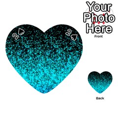 Glitter Dust G162 Playing Cards 54 (heart)  by MedusArt