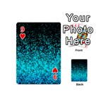 Glitter Dust G162 Playing Cards 54 (Mini)  Front - Heart9