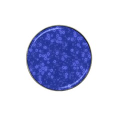 Snow Stars Blue Hat Clip Ball Marker (4 Pack) by ImpressiveMoments