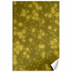 Snow Stars Golden Canvas 24  x 36  23.35 x34.74  Canvas - 1