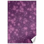 Snow Stars Lilac Canvas 24  x 36  23.35 x34.74  Canvas - 1