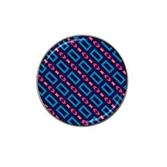Rectangles And Other Shapes Pattern Hat Clip Ball Marker by LalyLauraFLM