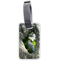 Bird In The Tree 2 Luggage Tags (one Side)  by infloence