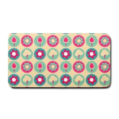 Chic Floral Pattern Medium Bar Mats by GardenOfOphir