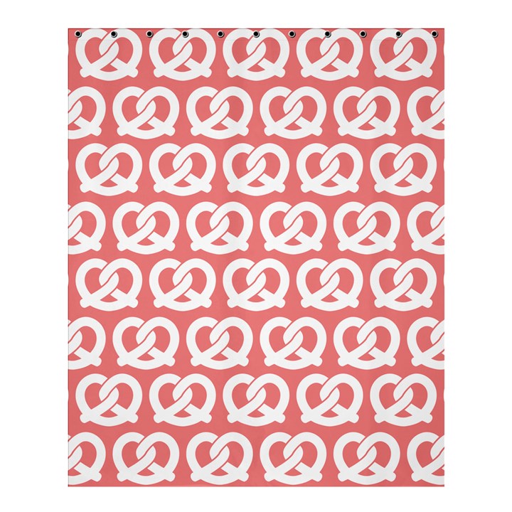 Chic Pretzel Illustrations Pattern Shower Curtain 60  x 72  (Medium) 