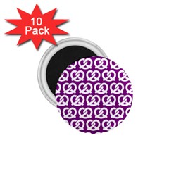 Purple Pretzel Illustrations Pattern 1 75  Magnets (10 Pack)  by GardenOfOphir
