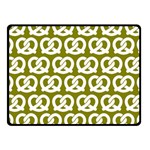 Olive Pretzel Illustrations Pattern Fleece Blanket (Small) 50 x40  Blanket Front