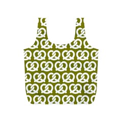 Olive Pretzel Illustrations Pattern Full Print Recycle Bags (s)  by GardenOfOphir