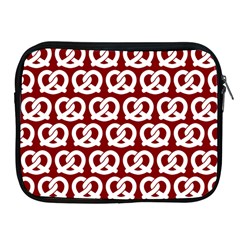 Red Pretzel Illustrations Pattern Apple Ipad 2/3/4 Zipper Cases by GardenOfOphir