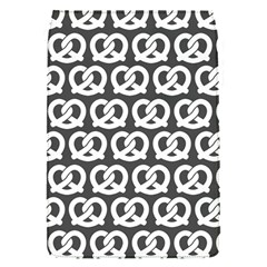 Gray Pretzel Illustrations Pattern Flap Covers (s)  by GardenOfOphir