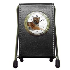 Tiger 2015 0102 Pen Holder Desk Clocks by JAMFoto