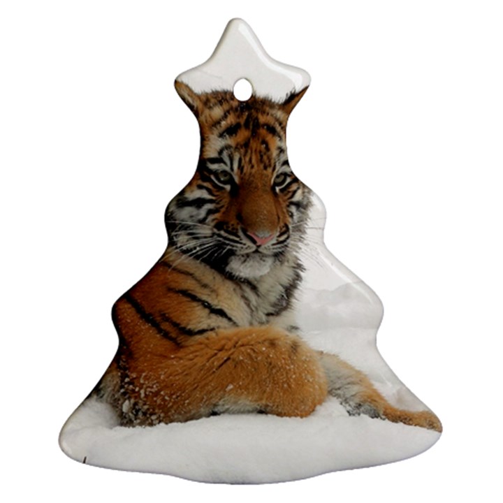 Tiger 2015 0102 Ornament (Christmas Tree)