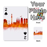 Barcelona 02 Playing Cards 54 Designs  Front - Spade2