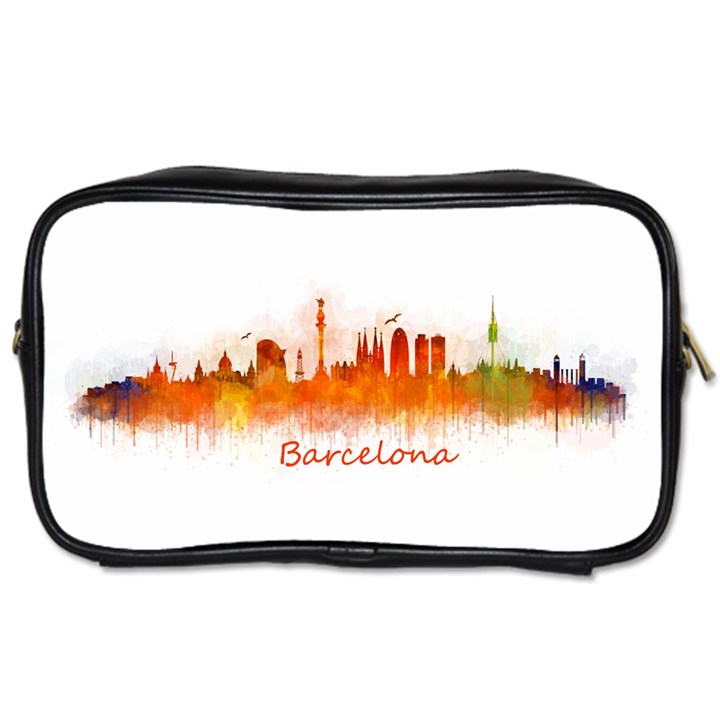 Barcelona City Art Toiletries Bags