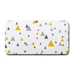 Pastel Random Triangles Modern Pattern Medium Bar Mats by Dushan